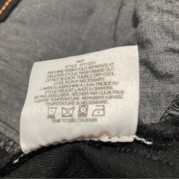 TORY BURCH Sz 32 Super Skinny Zipper at Hem Snap Back Pockets  Jeggings Pants - Picture 11 of 13